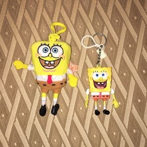 Sponge bob key chains